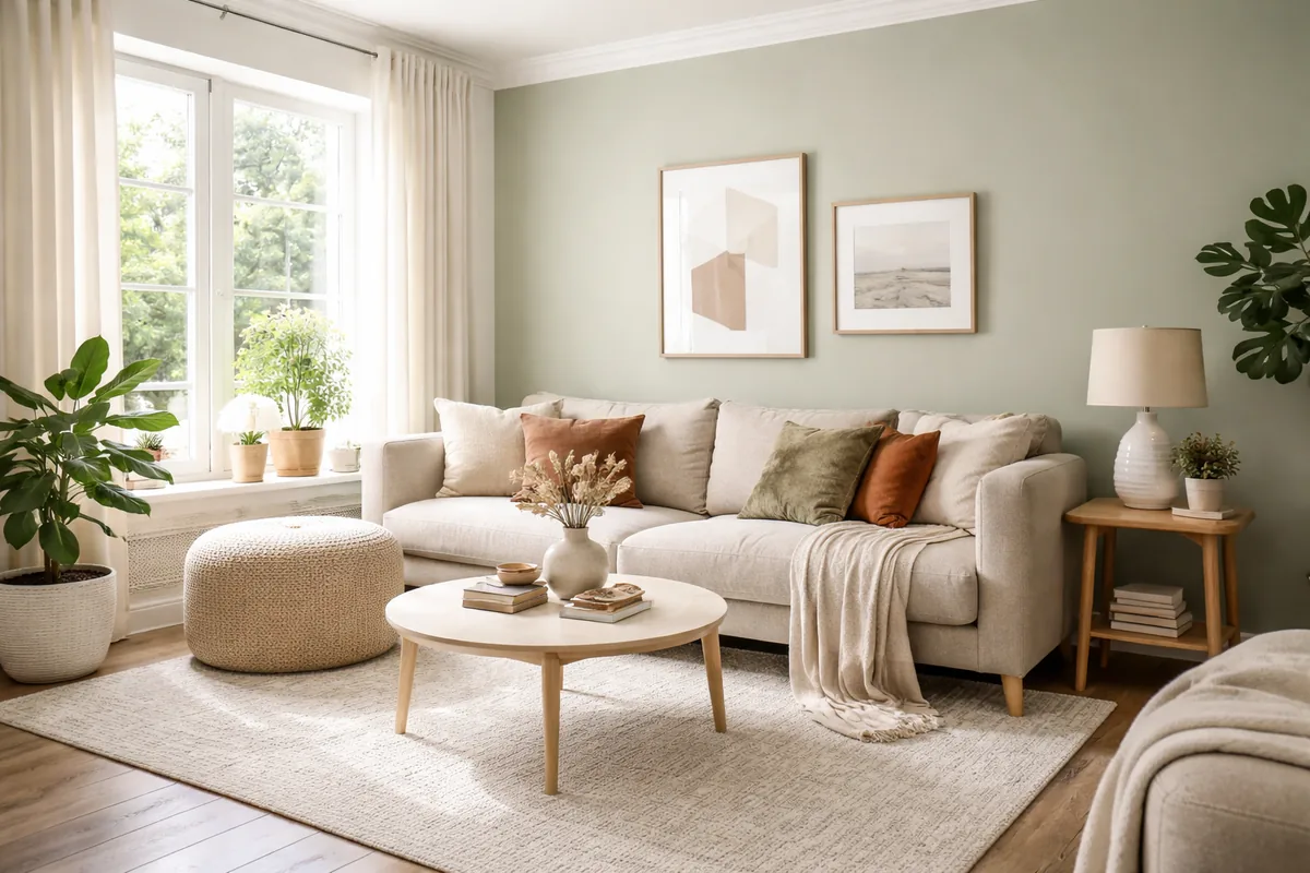 How to choose the best paint color for a small living room