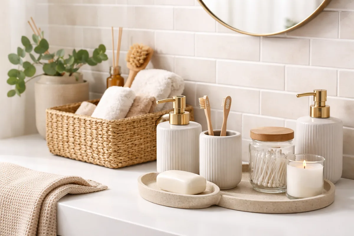 Where to find affordable bathroom accessories under $50